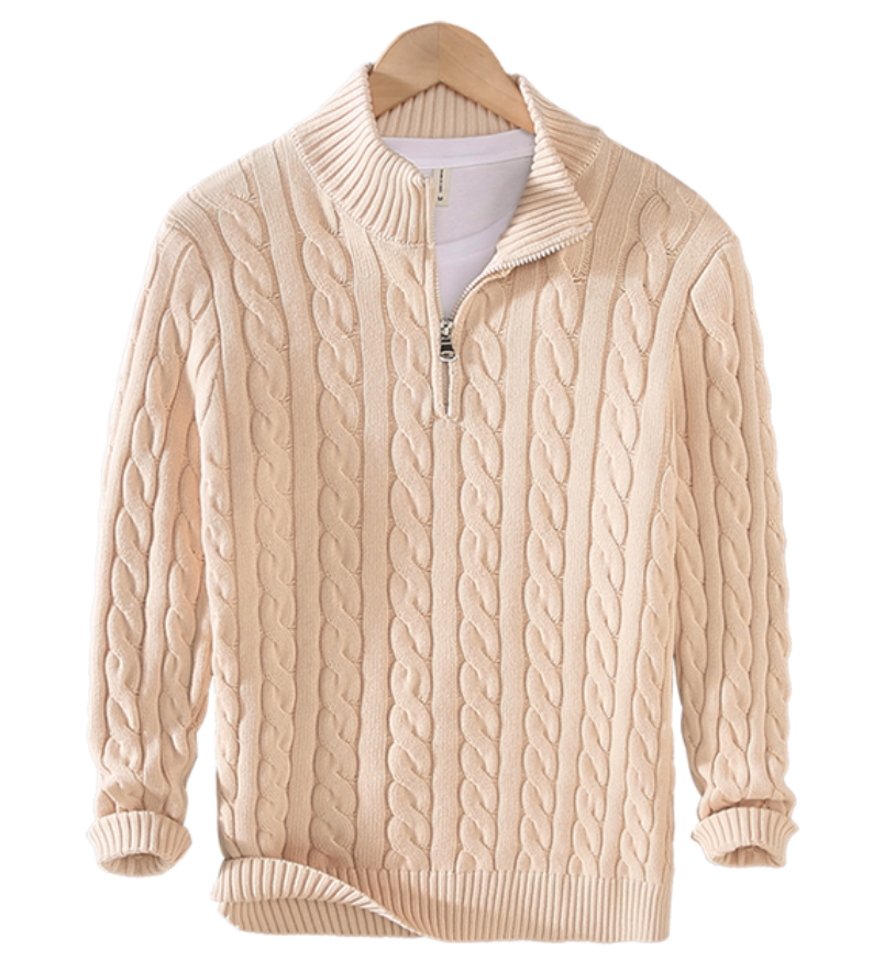 Modischer Herrenpullover Stil Komfort