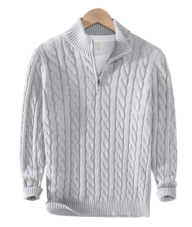Modischer Herrenpullover Stil Komfort