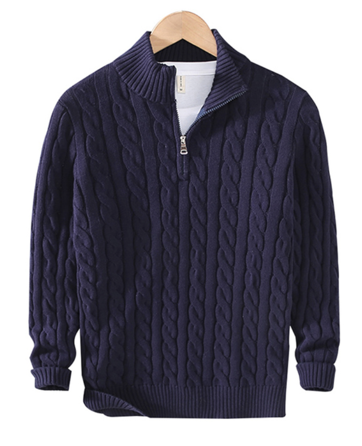 Modischer Herrenpullover Stil Komfort