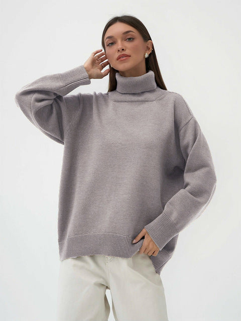 Komivida | Turtleneck Pullover für Frauen