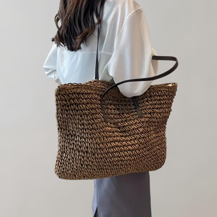 Aliams | Große Gewebte Tragetasche Tasche Im Bohemian-Beachy-Stil