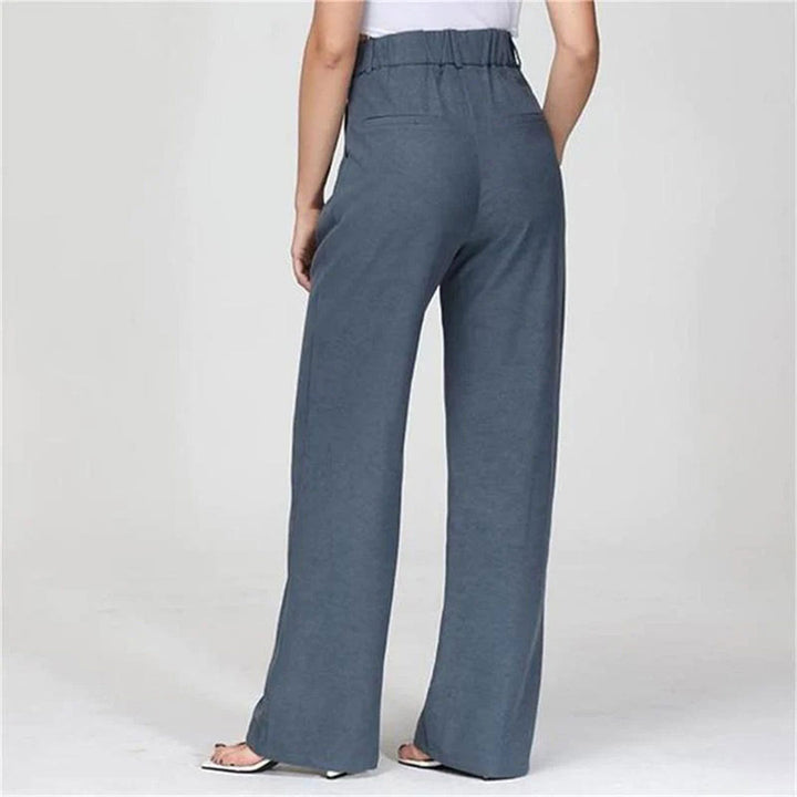 Hose Mit Hoher Taille