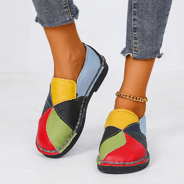 Aliams | Bunte Orthopädische Damenschuhe mit Absätzen