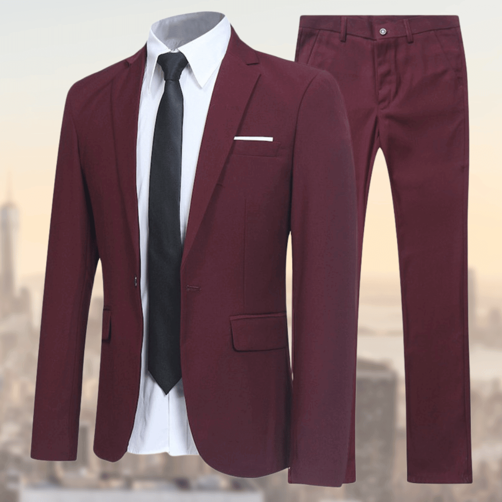 Aliams | 2 Teiliges Satz Aus Anzug und Hose für Herren