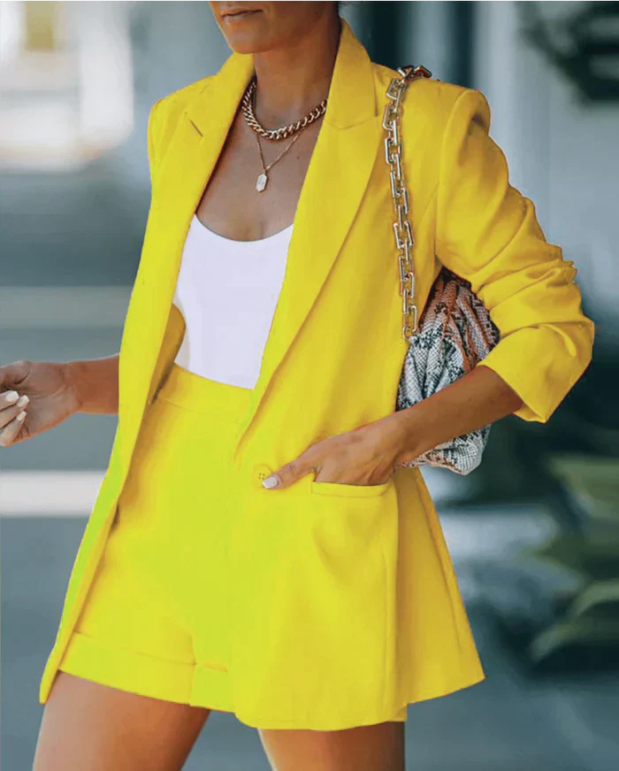 Aliams | Blazer & Shorts Set