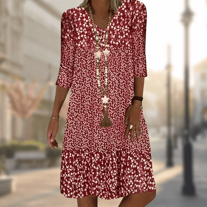 Elegantes und bequemes Damenkleid