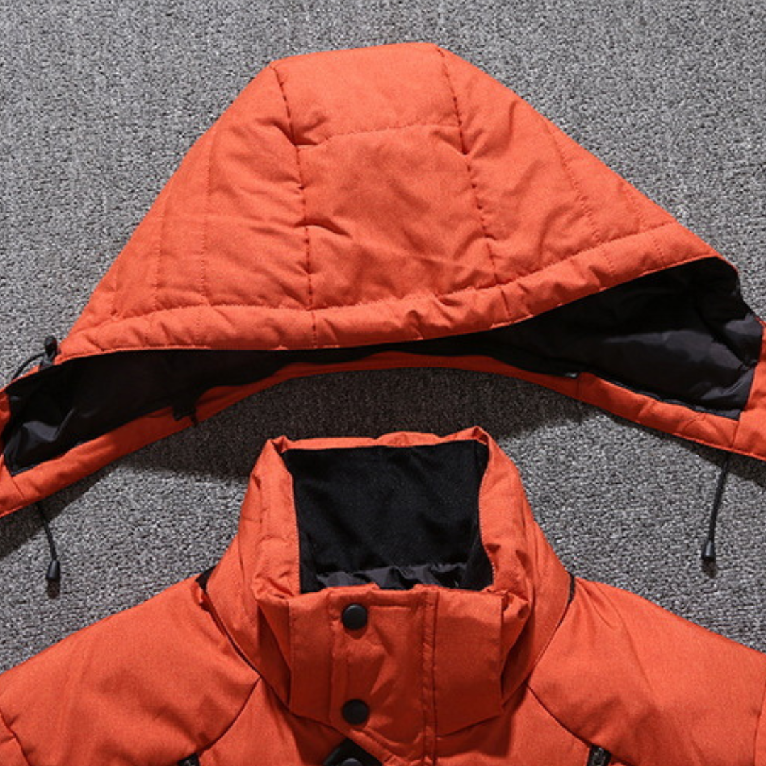 Luxuriöse Daunenjacke für Herren – Leicht und Warm im Winter
