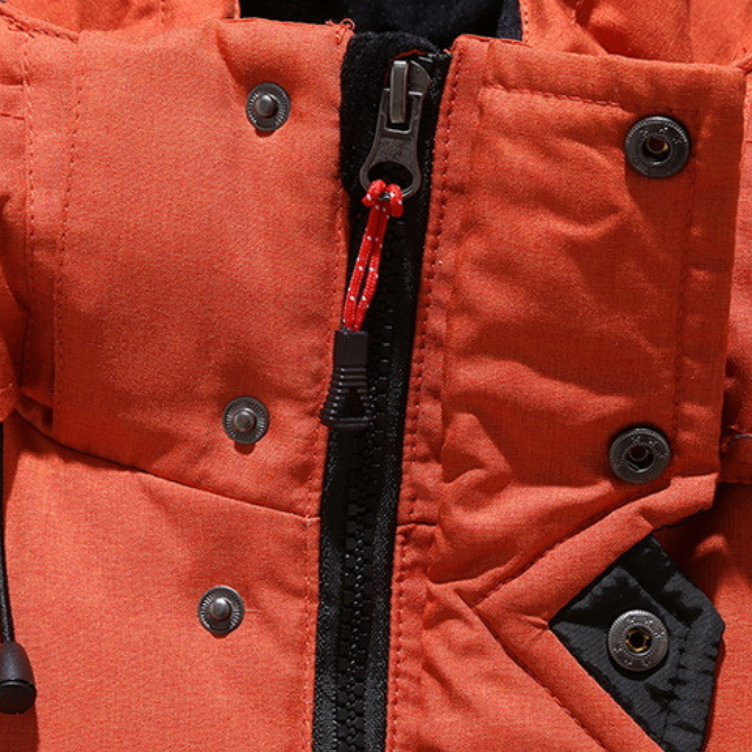Luxuriöse Daunenjacke für Herren – Leicht und Warm im Winter