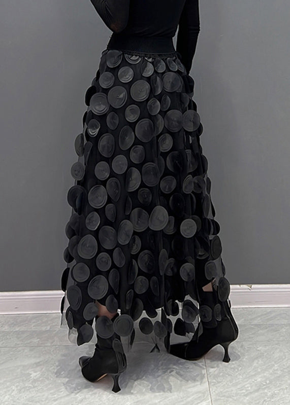 Aliams | Schicker Rock Aus Polka Dot und Tüll Patchwork