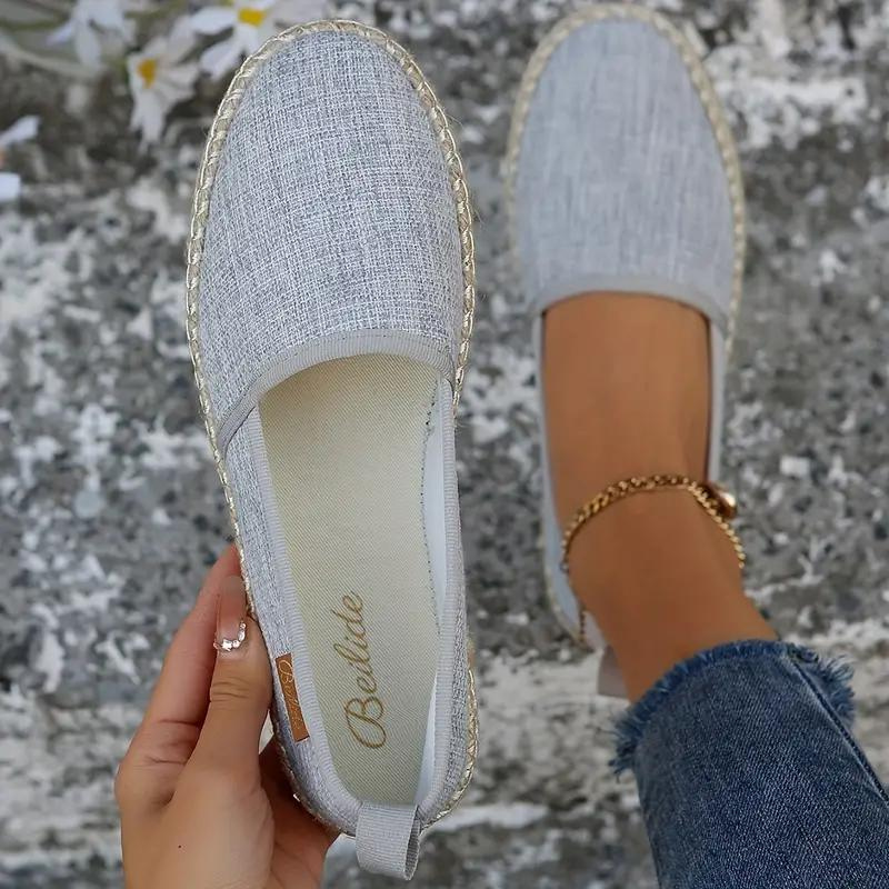 Muydes | Leichte Espadrilles Schuhe Aus Segeltuch Für Den Sommer