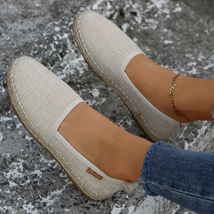 Aliams | Espadrilles, flach, leicht, Segeltuchschuhe, Schuhe für den Sommer