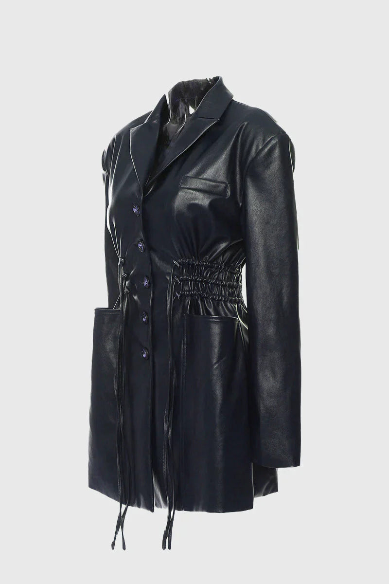 Damen Lange Mantel Mit Taschen Für Alltag Und Stil