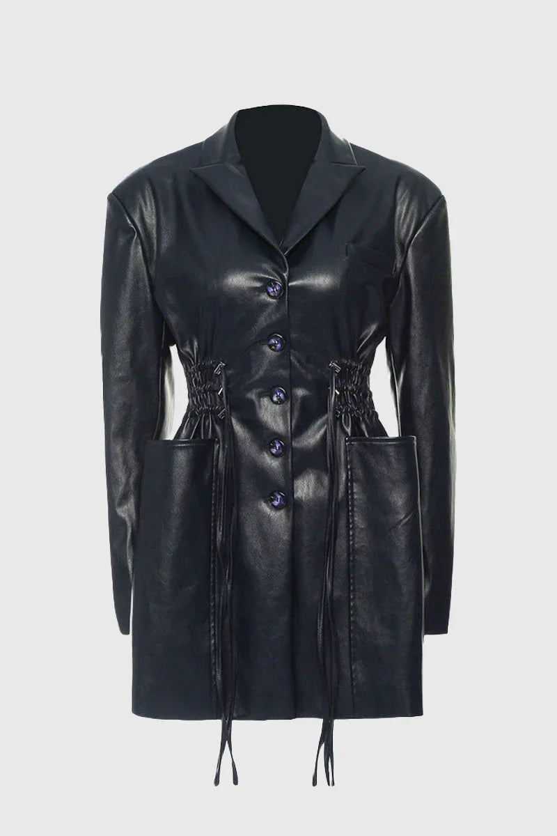 Damen Lange Mantel Mit Taschen Für Alltag Und Stil