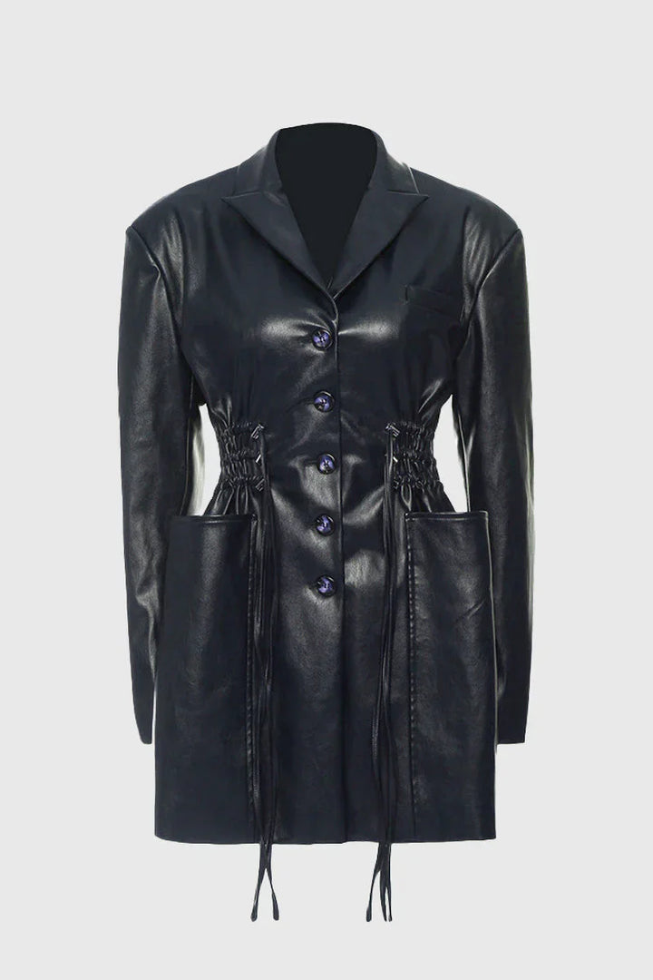 Damen Lange Mantel Mit Taschen Für Alltag Und Stil
