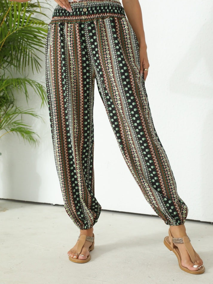 Aliams | Stilvolle Hose mit Boho-Print
