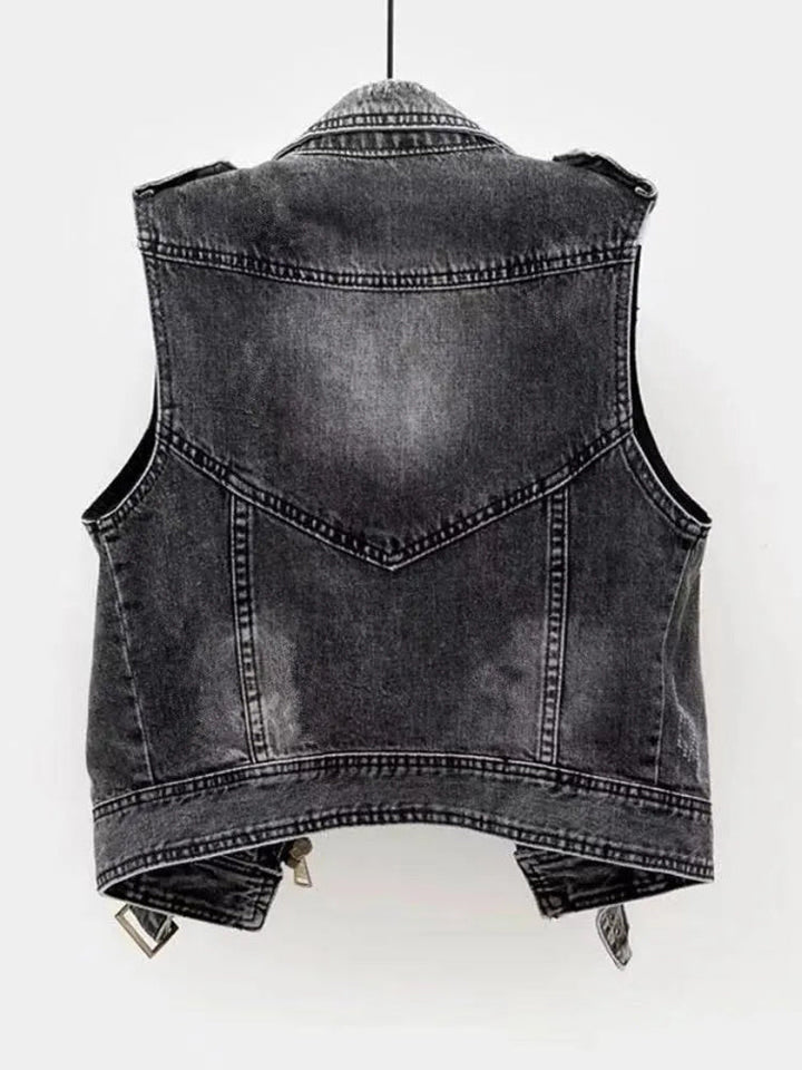 Aliams | Damen Denim Weste