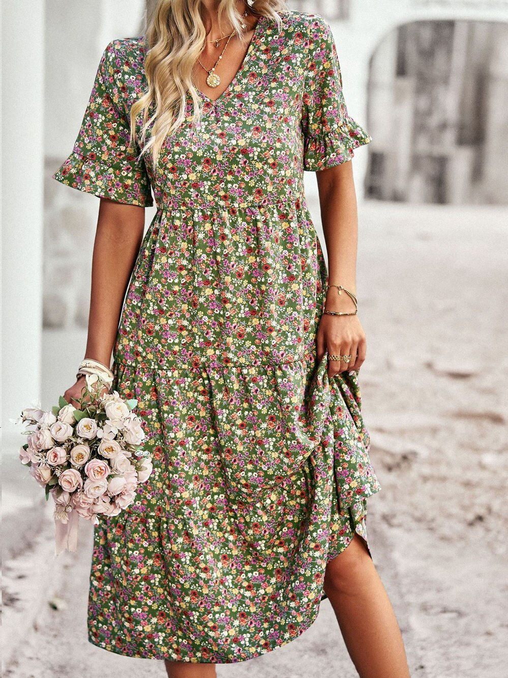 Jenery Geblümtes Sommerkleid