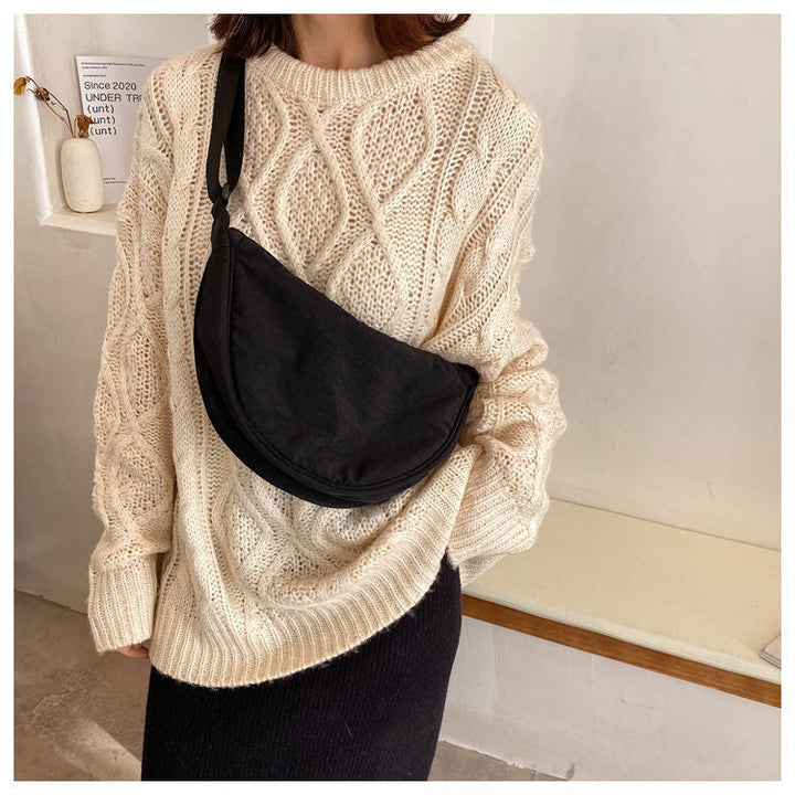 Aliams | Halbmond-Crossbody-Tasche