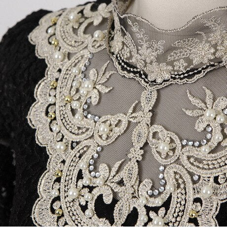 Aliams | Stylische Gestickte Damenbluse