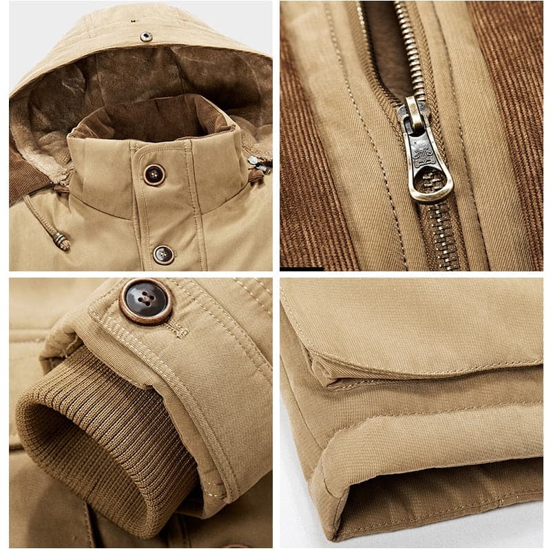 Stilvolle Herren Übergangsjacke mit Schlankem Schnitt