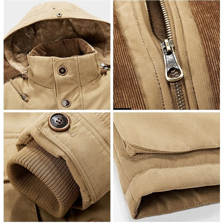 Stilvolle Herren Übergangsjacke mit Schlankem Schnitt