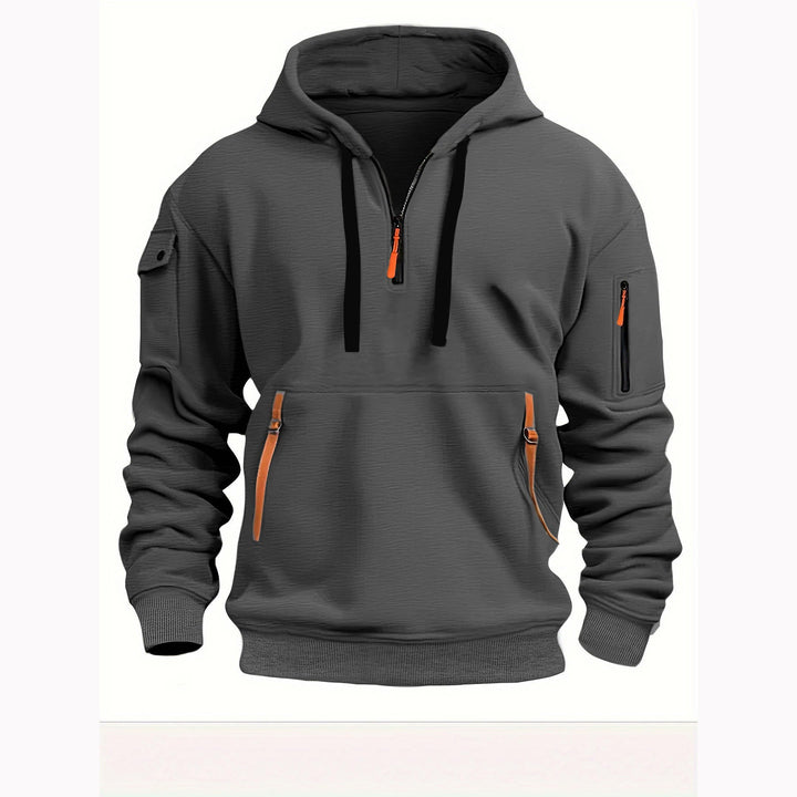 Herren Halbzip Hoodie für den Herbst
