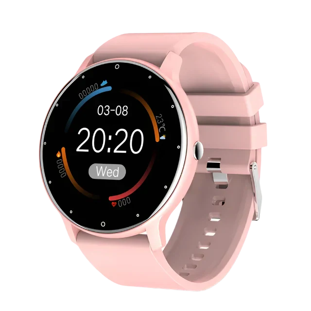 Aliams | Wasserdichte Unisex Smartwatch mit Fitness Tracker und Herzfrequenzmesser