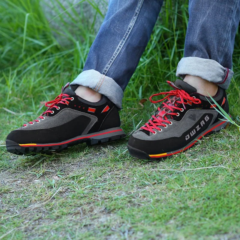 Aliams | Extra Robuste Wasserdichte Wanderschuhe mit Schnürsenkeln für Herren