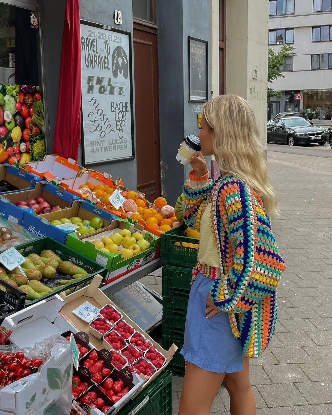 Aliams | Boho Strickjacke