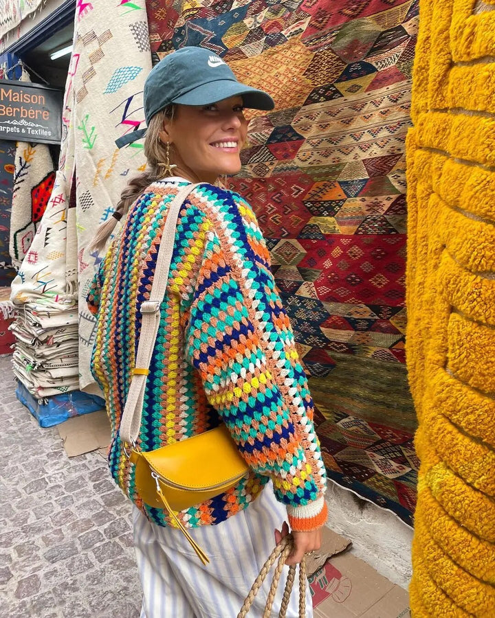 Aliams | Boho Strickjacke