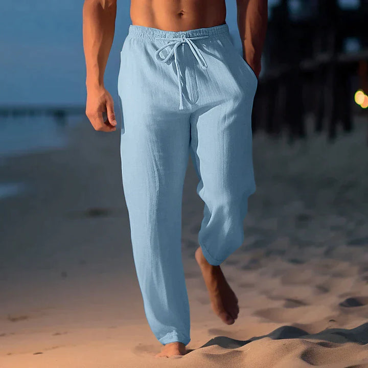 Trendige Leinenhose für Herren