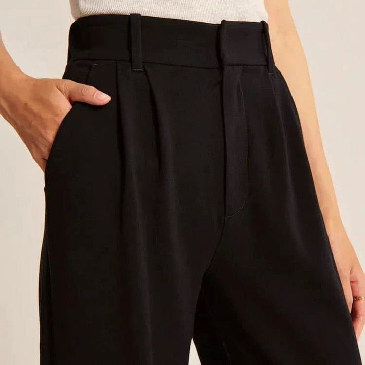 Hose Mit Hoher Taille
