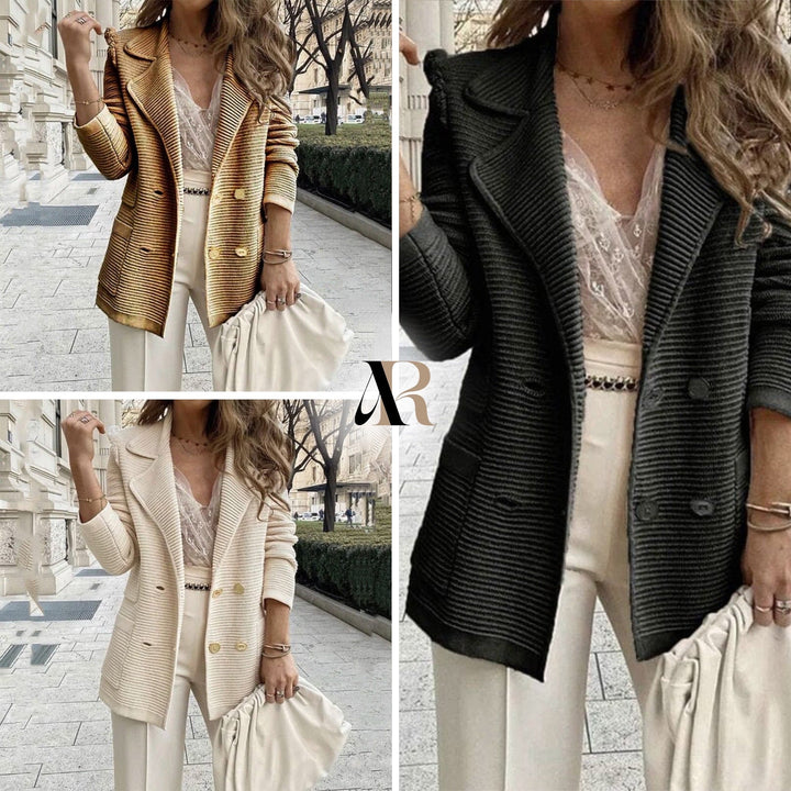 Aliams | Blazer Strickjacke Modisch & Warm