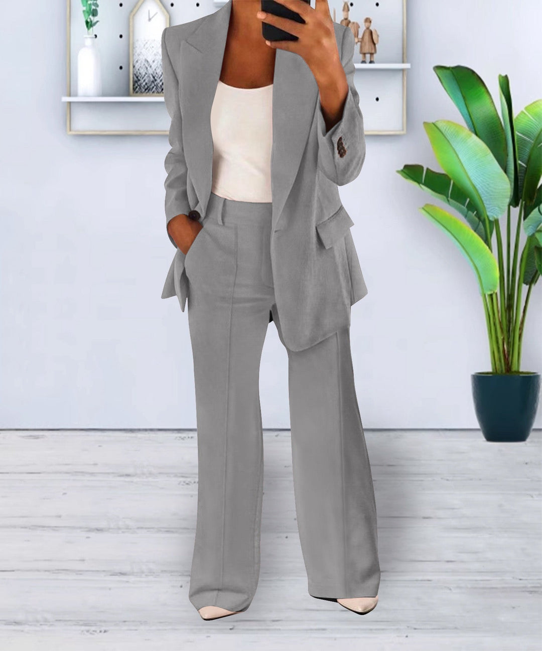 Aliams | Elegantes Damen Zweiteiler Satz
