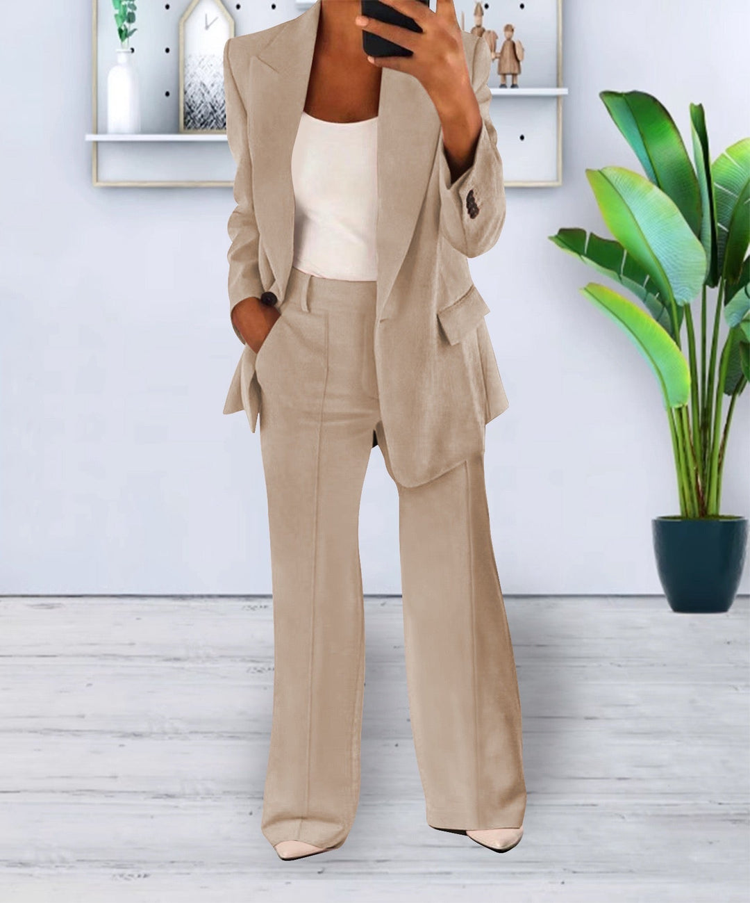 Aliams | Elegantes Damen Zweiteiler Satz