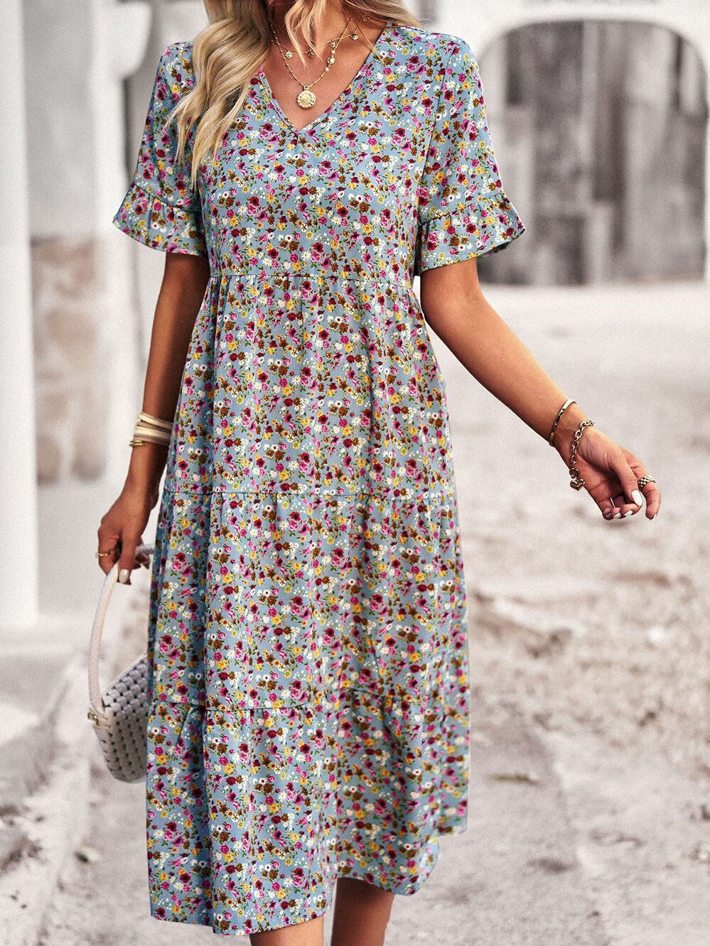 Jenery Geblümtes Sommerkleid