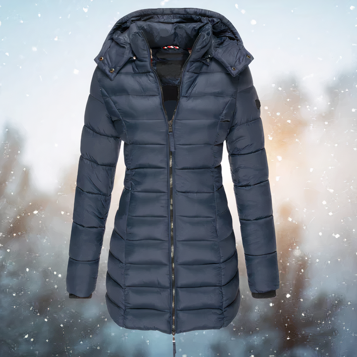 Damen Wintermantel Lang – Tailliert & Kombinierbar