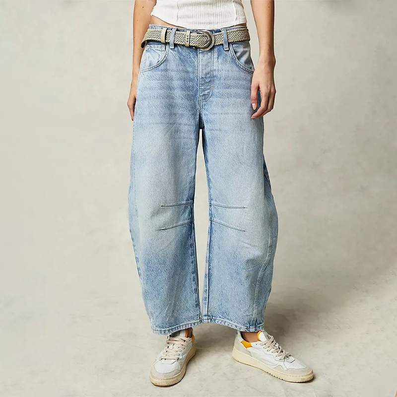 Aliams | Alicia Komfort-Jeans mit Weitem Bein