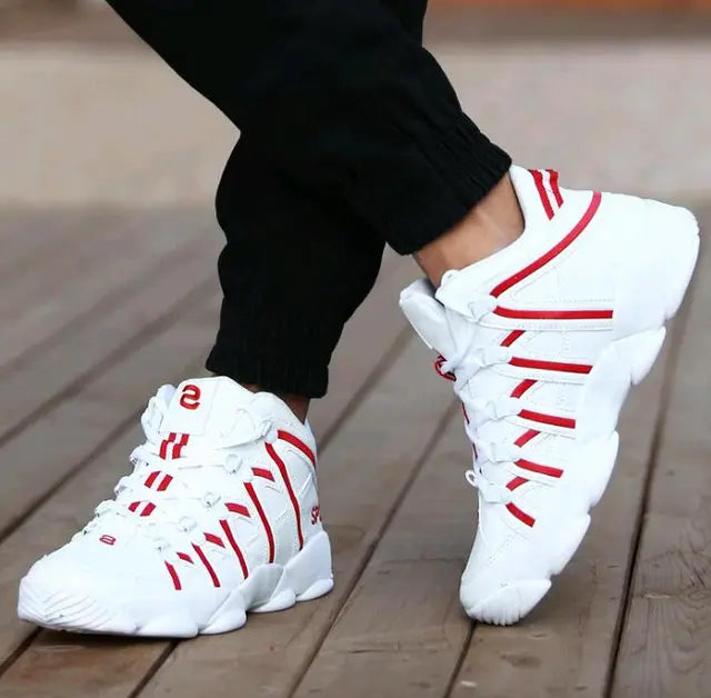 Atmungsaktive Herren-Laufschuhe Aus Leder