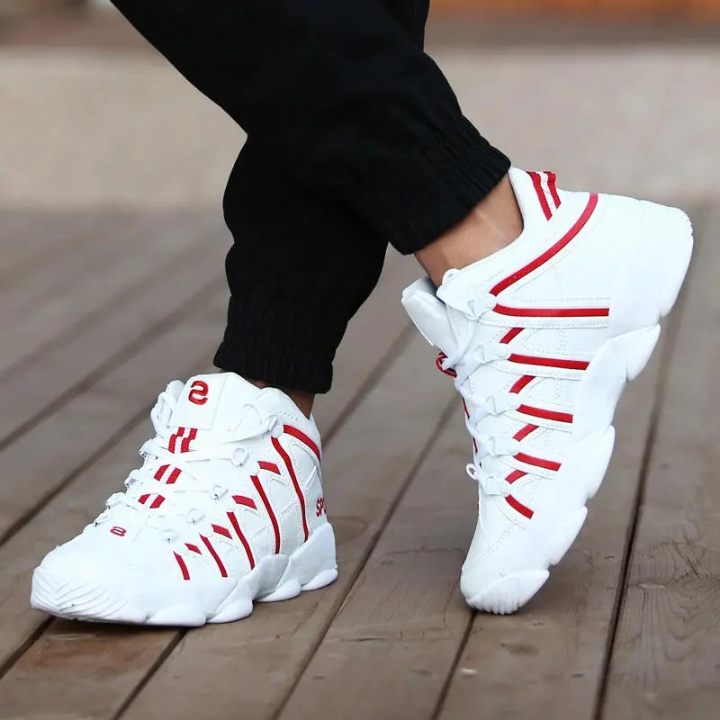 Atmungsaktive Herren-Laufschuhe Aus Leder