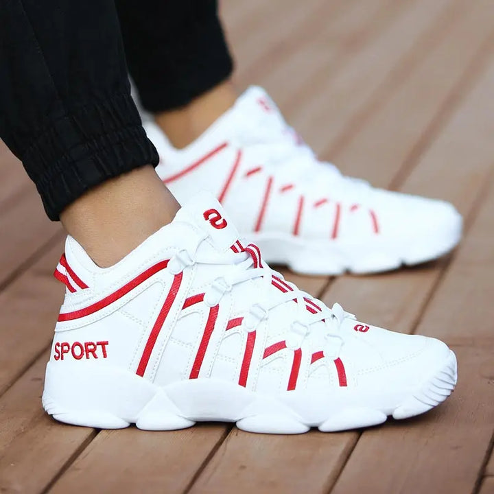 Atmungsaktive Herren-Laufschuhe Aus Leder