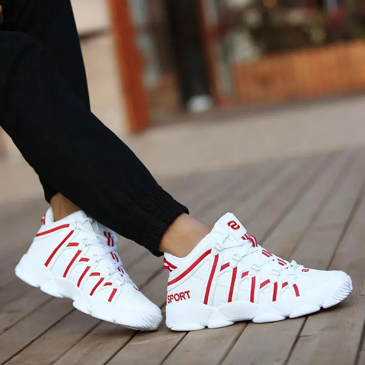 Atmungsaktive Herren-Laufschuhe Aus Leder