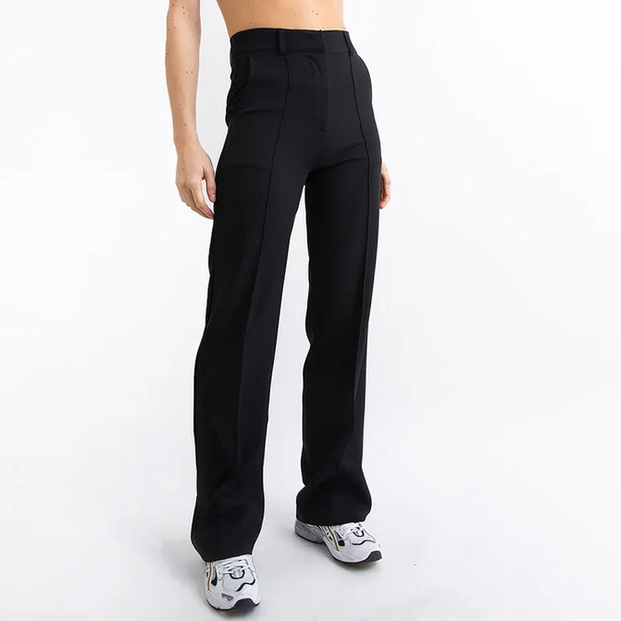 Liza™ Anzughose mit hoher Taille und Strohfalten