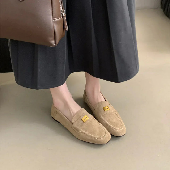 Aliams | Britische Schuhe Aus Leichtem Wildleder