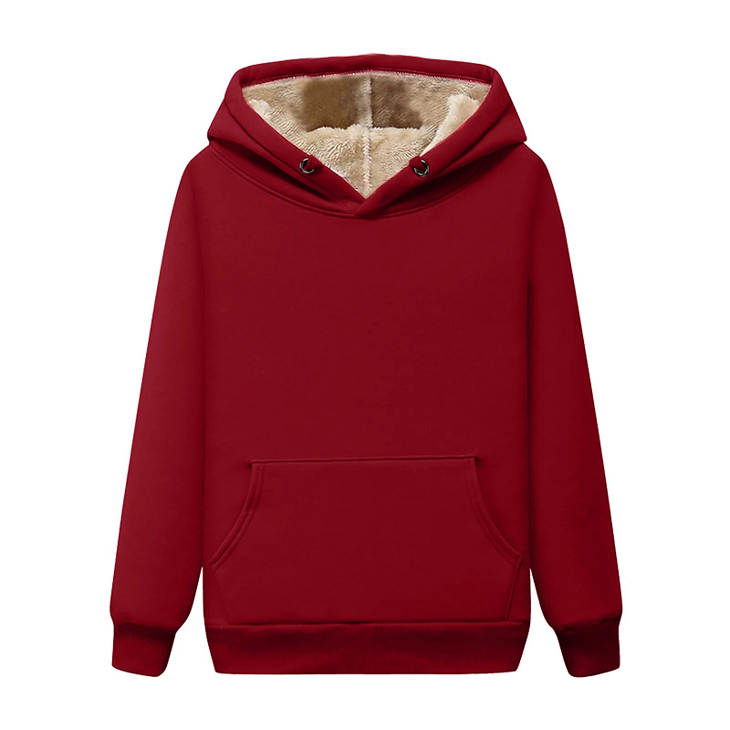 Kapuzenpulli Mit Fleece