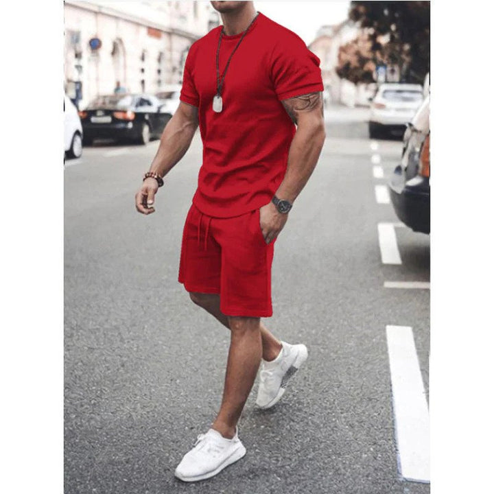 Dylani Lässiges Hemd und Shorts-Set für Männer
