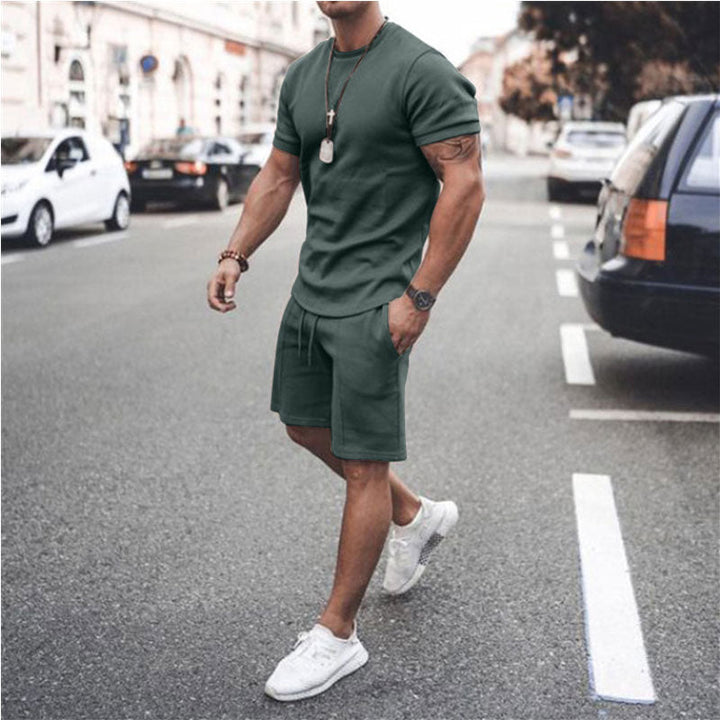 Dylani Lässiges Hemd und Shorts-Set für Männer