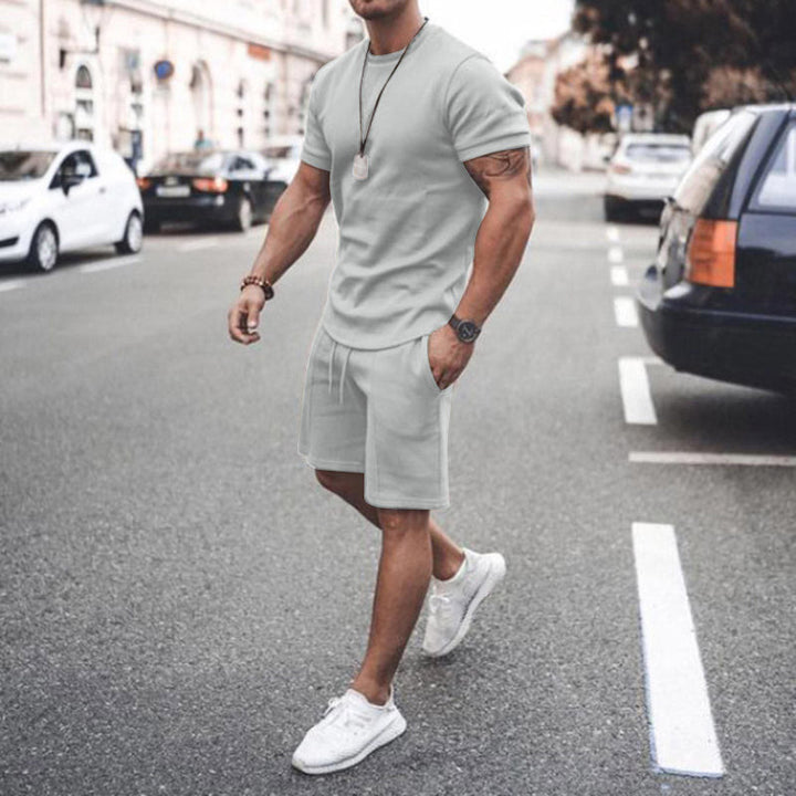 Dylani Lässiges Hemd und Shorts-Set für Männer
