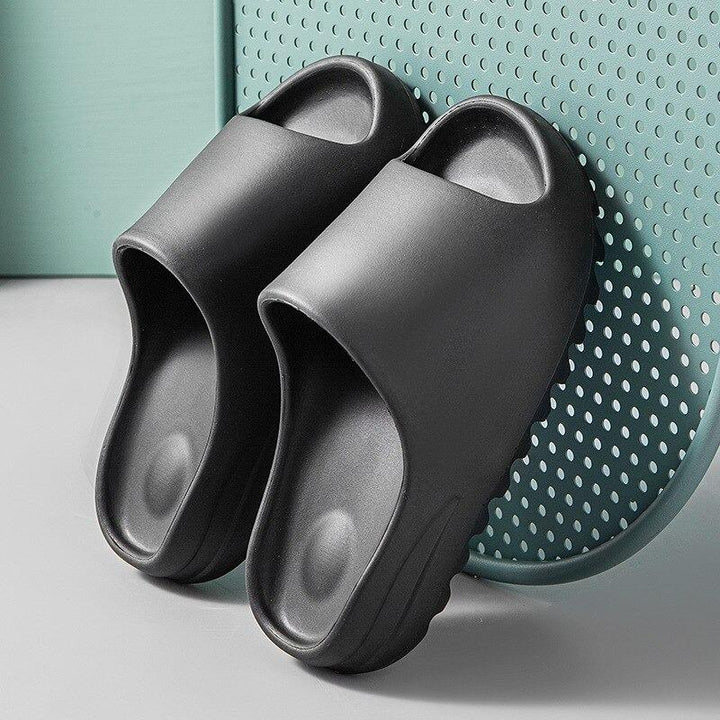 Aliams | Slide Pure Pantoletten mit Dicker Sohle Bequem und Stilvoll für Zuhause