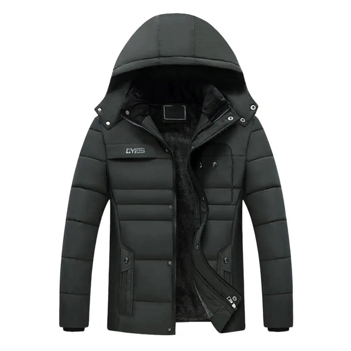 Herren Casual Winterjacke mit Kapuze Perfekt für kalte Tage